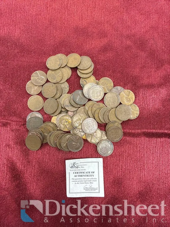 VARIETY OF WHEAT PENNIES LOT