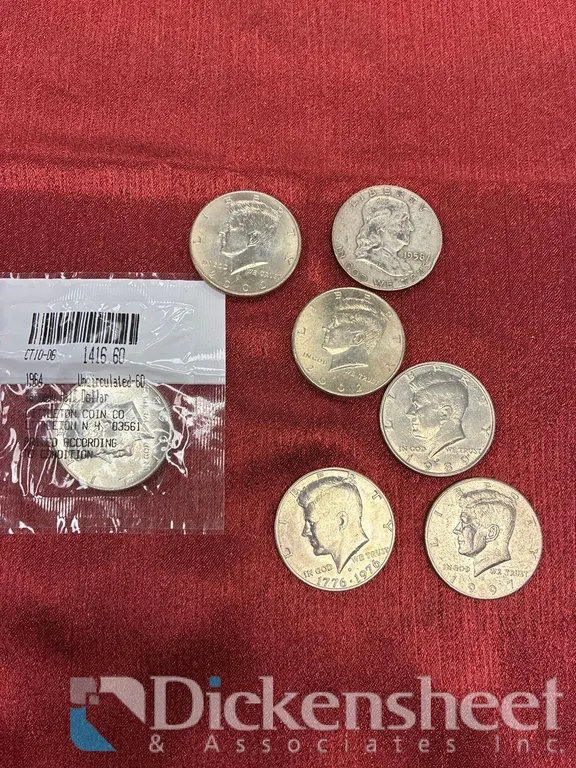 VARIETY OF KENNEDY, OTHER HALF DOLLARS