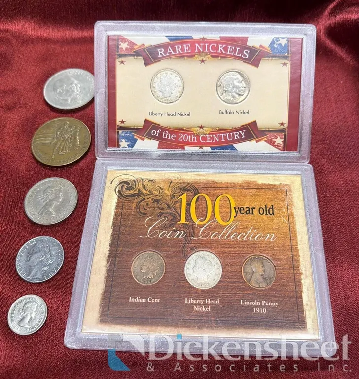 VARIETY OF COINS/TOKENS