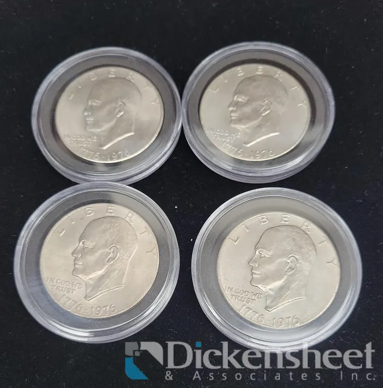 (4) EISENHOWER DOLLARS