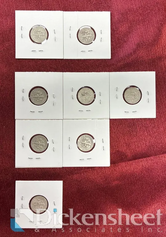 (8) 90% SILVER DIMES