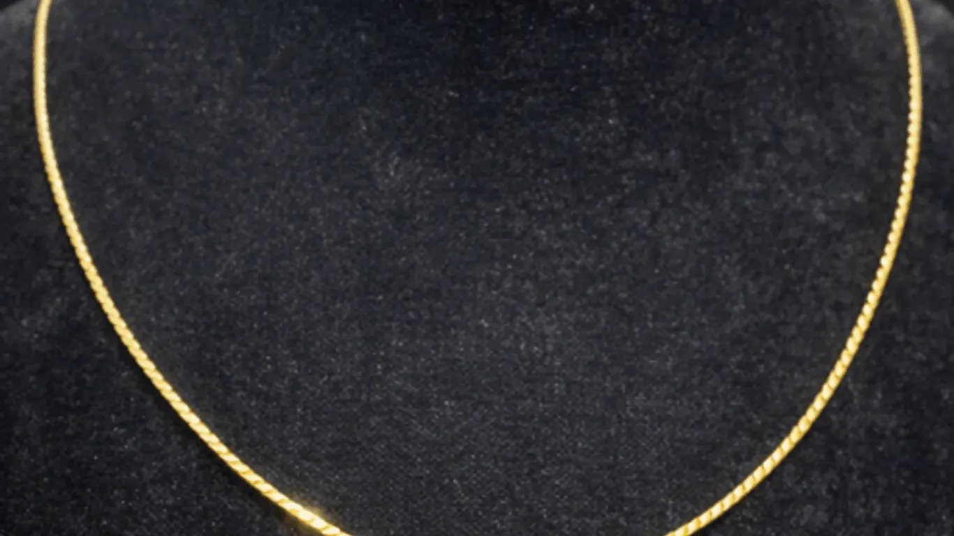 14KT YELLOW GOLD CHAIN 16" APPROXIMATELY 2.9 GRAMS