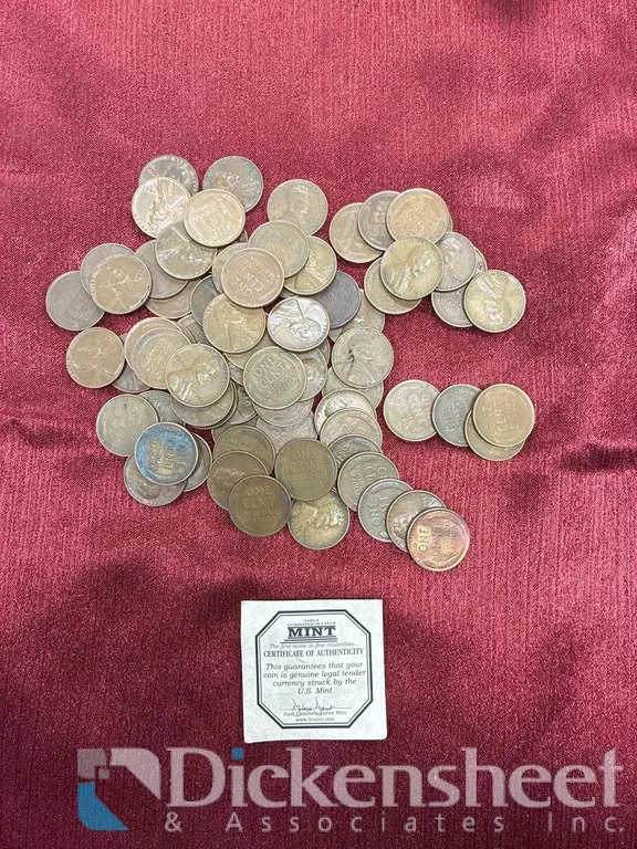 VARIETY OF WHEAT PENNIES