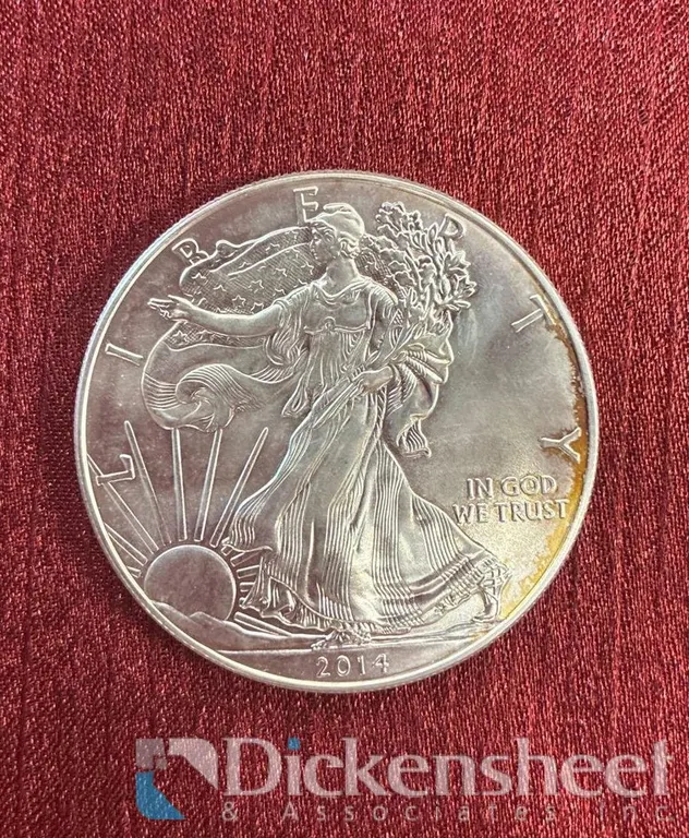 2014 AMERICAN EAGLE SILVER DOLLAR