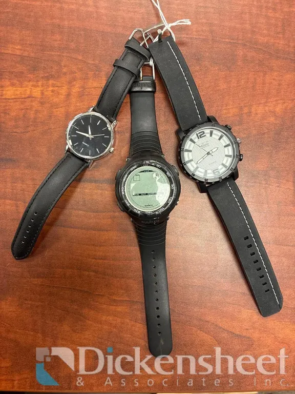 LOT OF (3) WATCHES