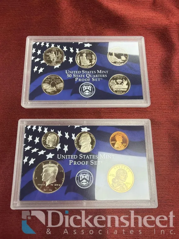 (2) UNITED STATES MINT PROOF SETS