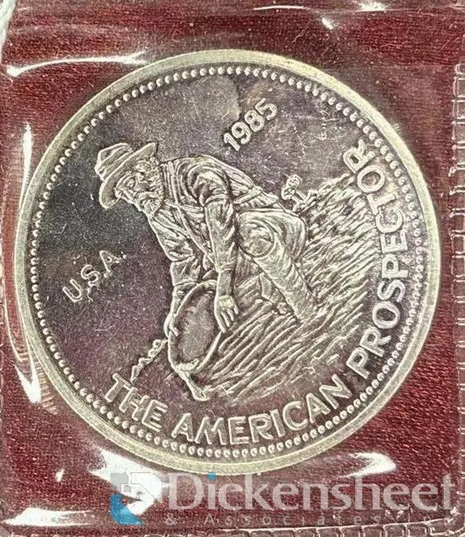 1985 ENGELHARD MARKED .999 FINE SILVER