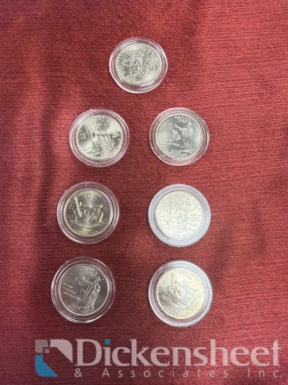 (7) ASSORTMENT OF STATE QUARTERS