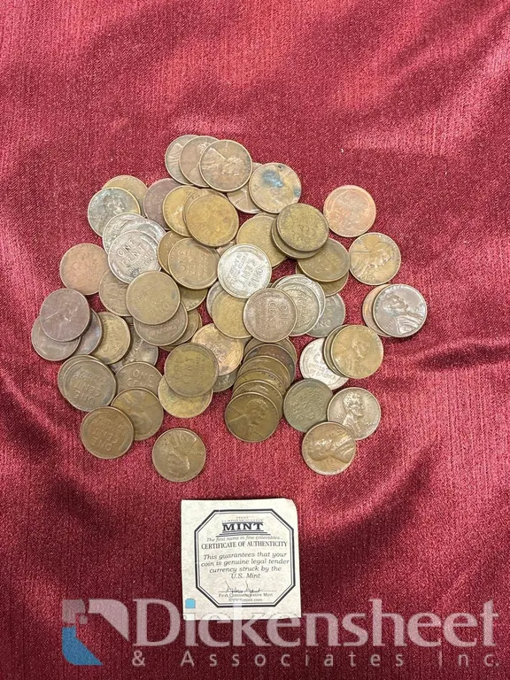 VARIETY OF WHEAT PENNIES LOT