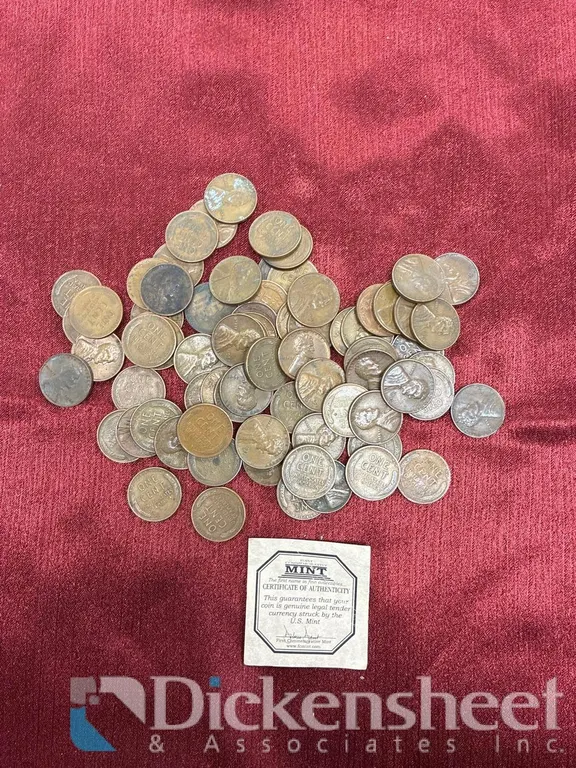 VARIETY OF WHEAT PENNIES LOT
