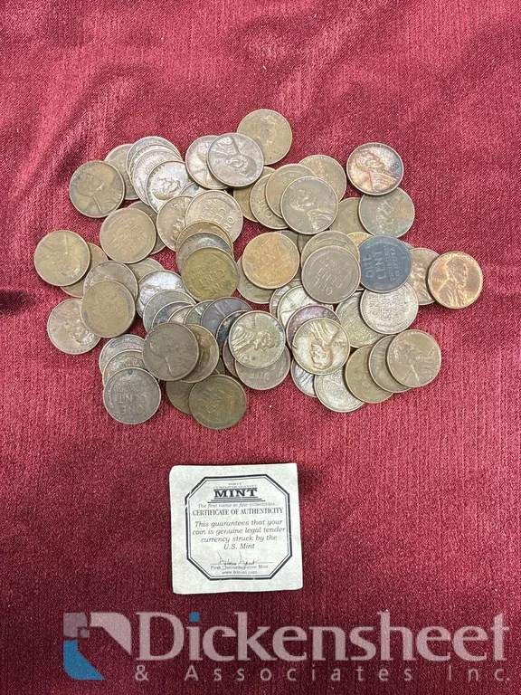 VARIETY OF WHEAT PENNIES LOT