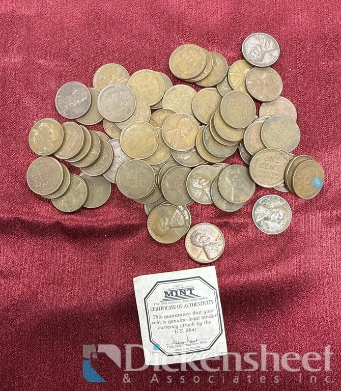 VARIETY OF WHEAT PENNIES LOT