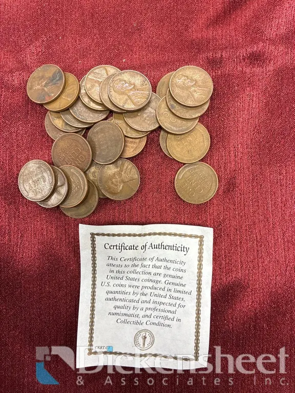 LOT OF 1940’s WHEAT PENNIES