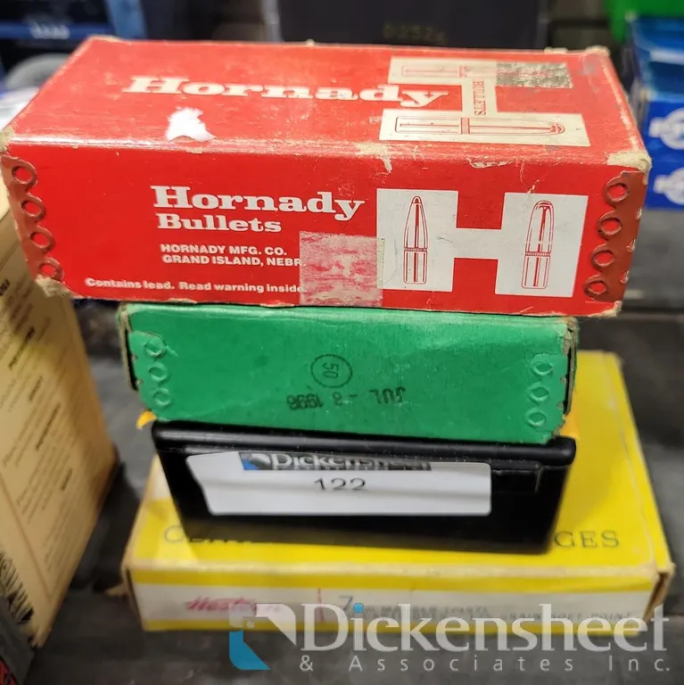 (4) BOXES 7MM CARTRIDGES