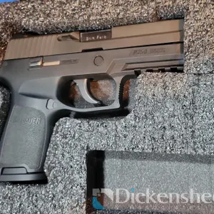 PISTOL, SIG SAUER, P250, 9MM, SERIAL # EAK01B076
