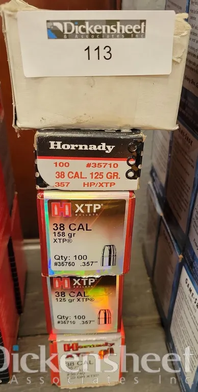 (5) BOXES DIFFERENT BRANDS OF .38 CAL AMMUNITION