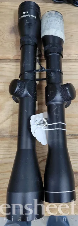 (2) RIFLE SCOPES