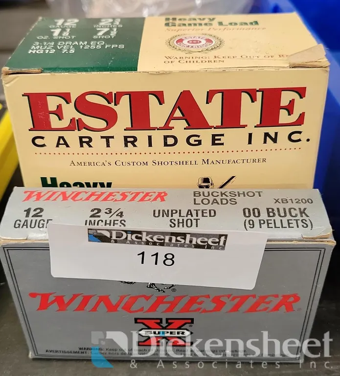 (2) BOXES 12 GAUGE AMMO