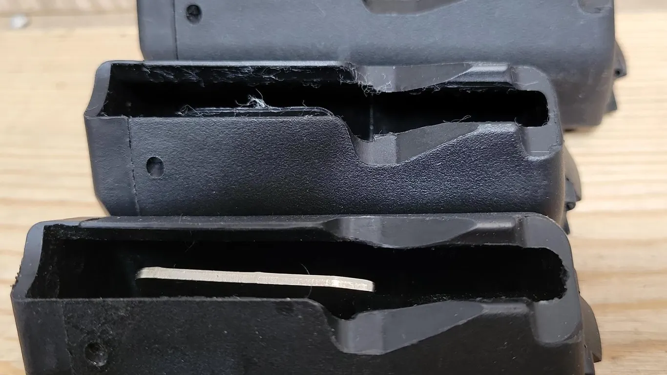 (3) DIFFERENT SIZED RUGER MAGAZINES