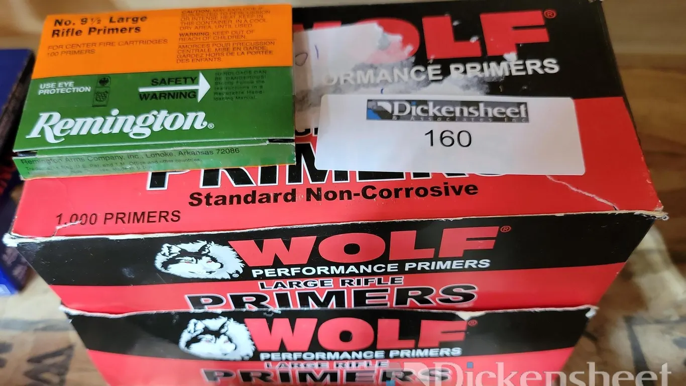 LARGE RIFLE PRIMERS