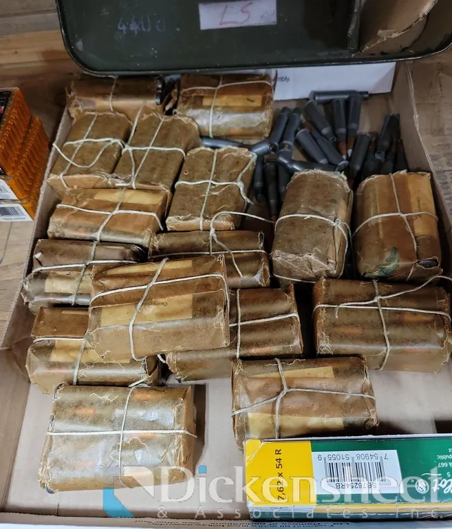 7.62 X 54 RIFLE CARTRIDGES