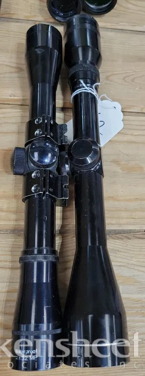 (2) RIFLE SCOPES
