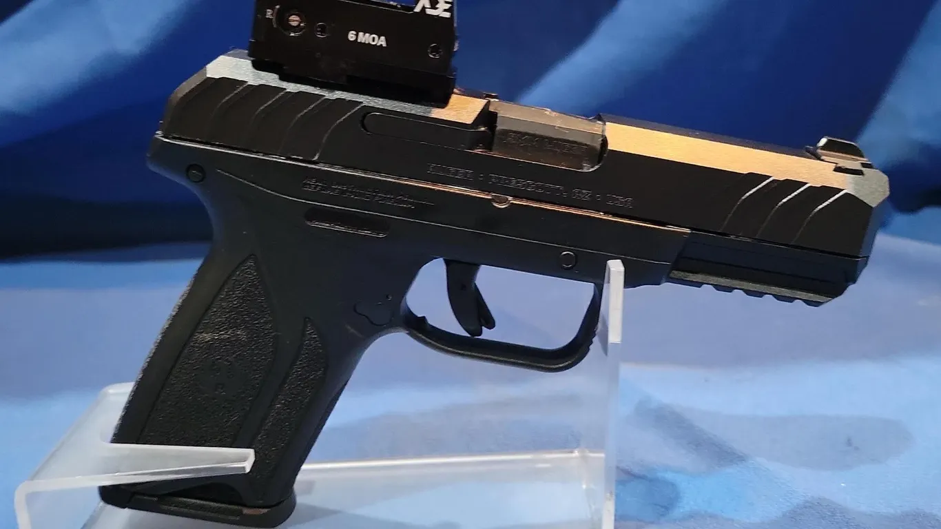 HANDGUN, RUGER MODEL SECURITY 9, 9MM S/N 381-10763