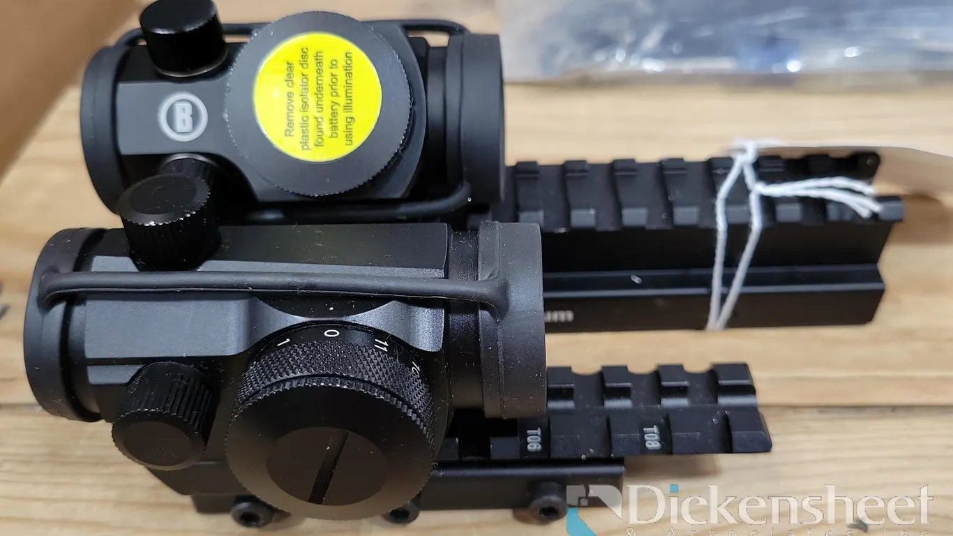 (2) RED DOT SIGHTS