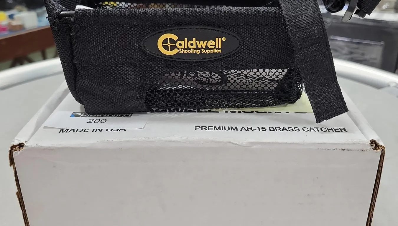 (2) CALDWELL BRASS CATCHERS