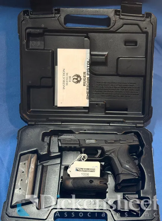 PISTOL, RUGER, AMERICAN PISTOL COMPACT, .45 CAL, SERIAL # 861-34692
