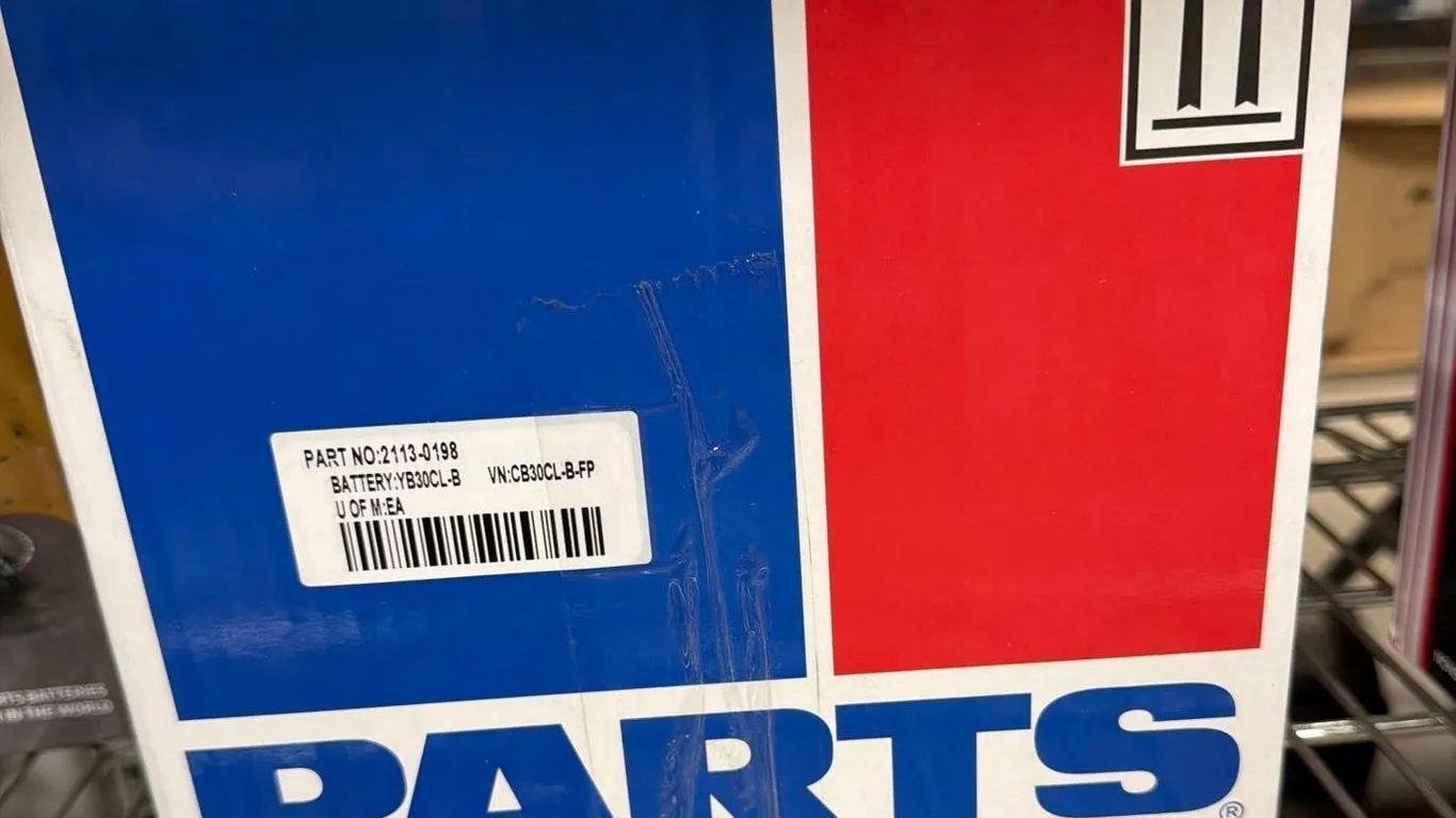 PARTS UNLIMTED BATTERY YB30CL-B-FP