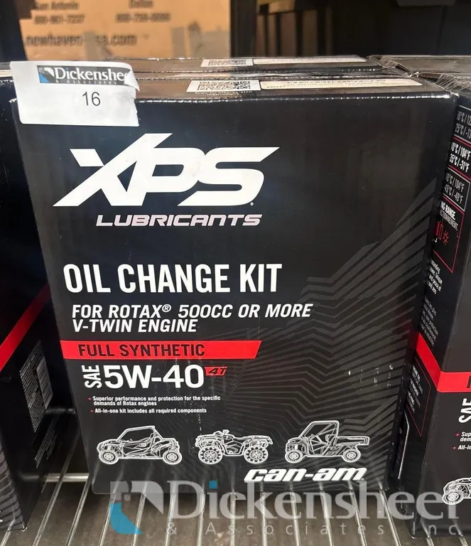 XPS LUBRICANTS OIL CHANGE KIT FOR ROTAX 500CC OR MORE VTWIN ENGINE