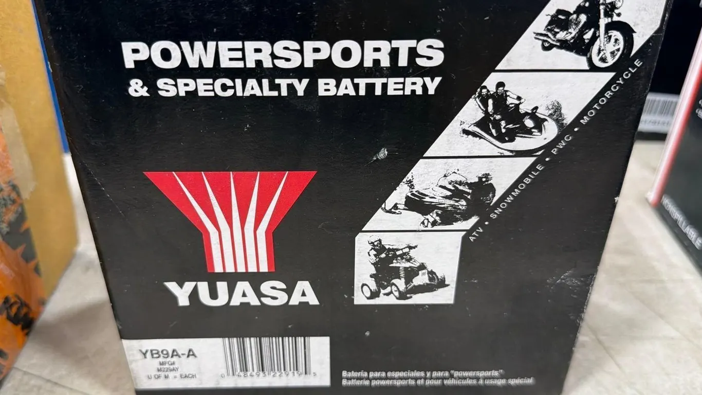 YUASA POWER SPORT YB9A-A BATTERY