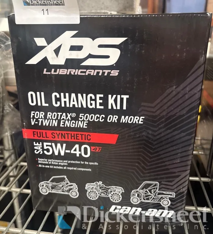 XPS LUBRICANTS OIL CHANGE KIT FOR ROTAX 500CC OR MORE VTWIN ENGINE