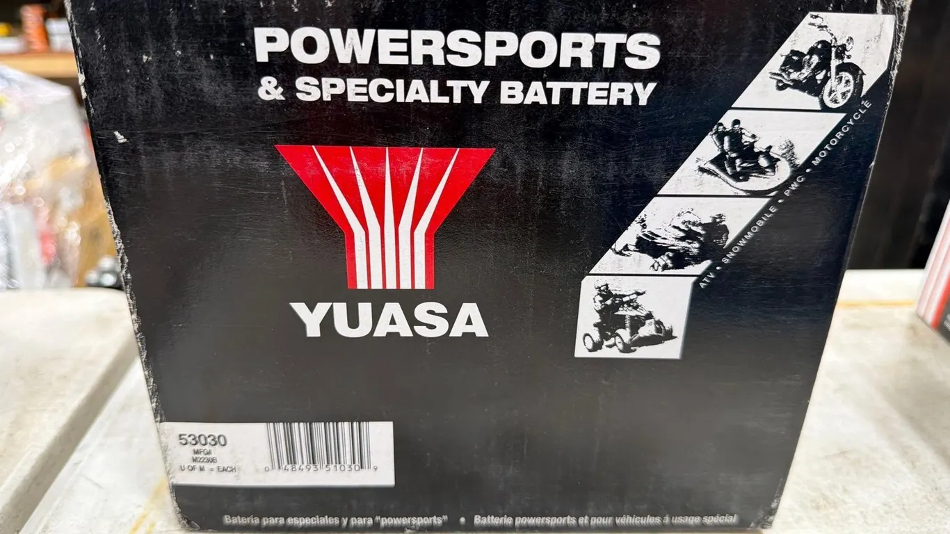 YUASA POWER SPORT 53030 BATTERY
