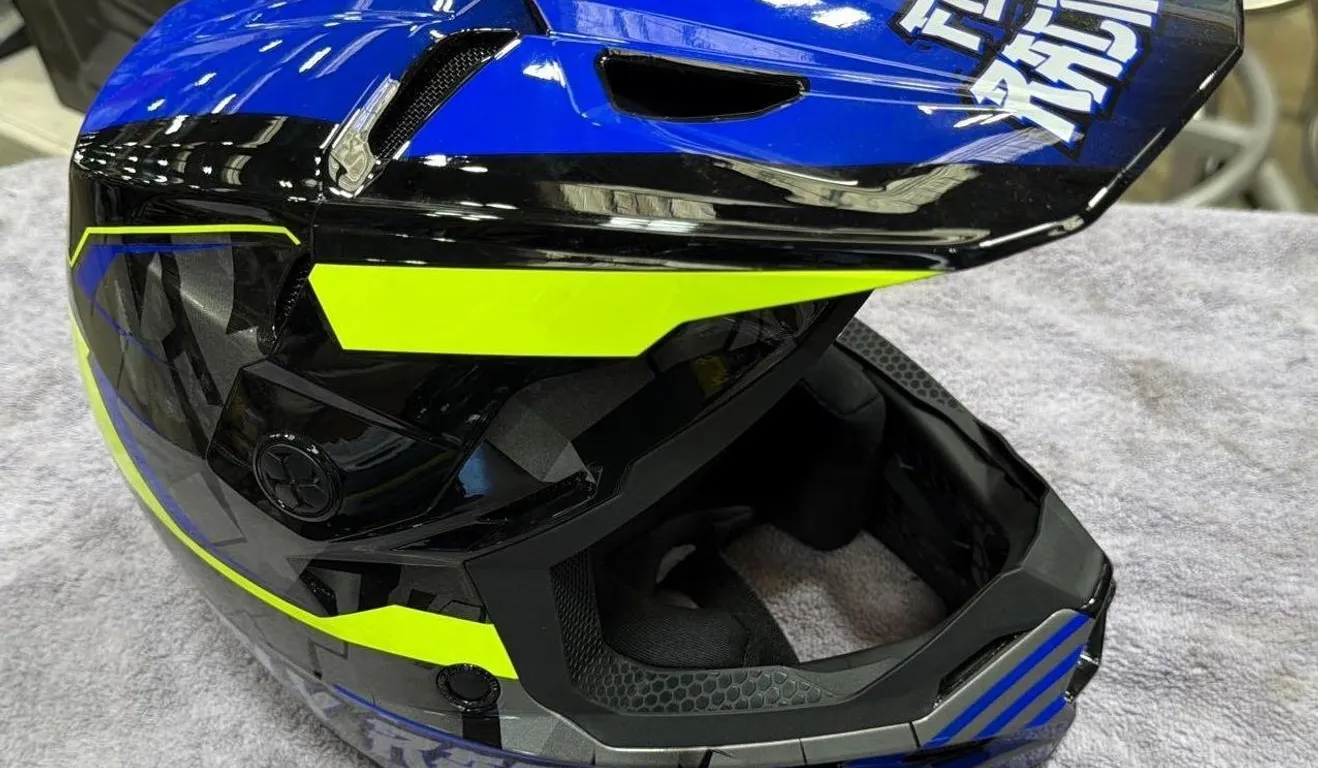 FLY RACING KENECTIC SCORCHED FULL FACE YSM MOTORCYCLE HELMET