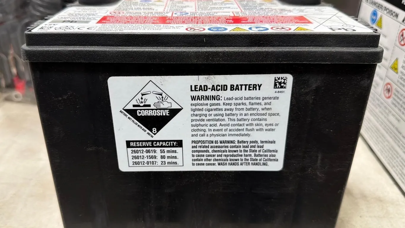 KAWASAKI BATTERY 12V 16 AH