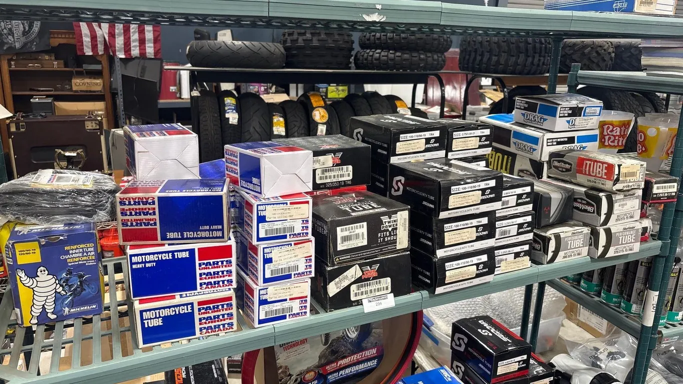MOTORCYCLE AND ATV TUBES FROM TWIN POWER, BIKE MASTER AND PARTS UNLIMITED