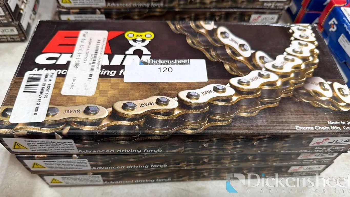 (3) EK 525MVXZ2 X MOTORCYCLE CHAIN