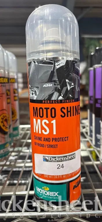 (5) MOTOSHINE MS1 SHINE & PROTECT CANS