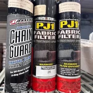 (9) CAN LOT - (2) MAXIMA CHAIN GUARD, (7) PJ1 FABRIC FILTER