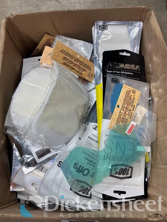 TEAR OFFS AND BACKUP LENSES