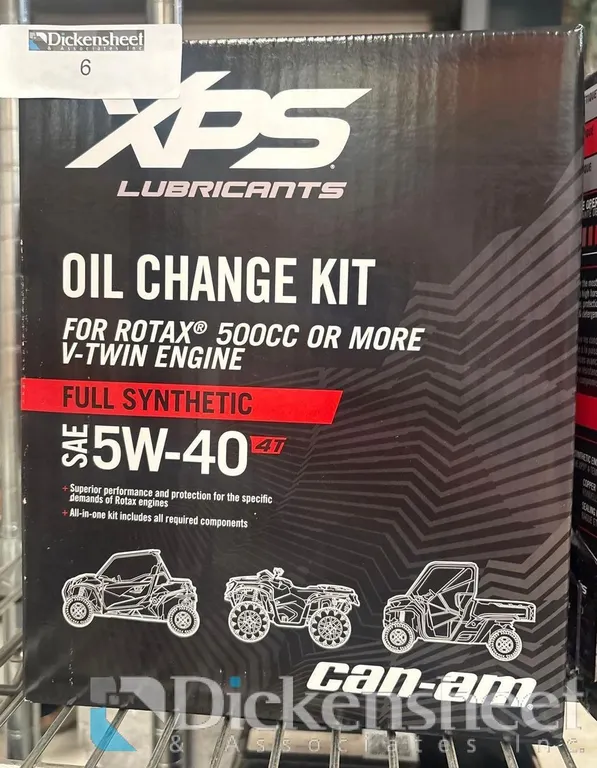 XPS LUBRICANTS OIL CHANGE KIT FOR ROTAX 500CC OR MORE VTWIN ENGINE