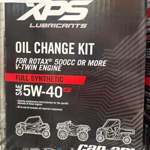 XPS LUBRICANTS OIL CHANGE KIT FOR ROTAX 500CC OR MORE VTWIN ENGINE