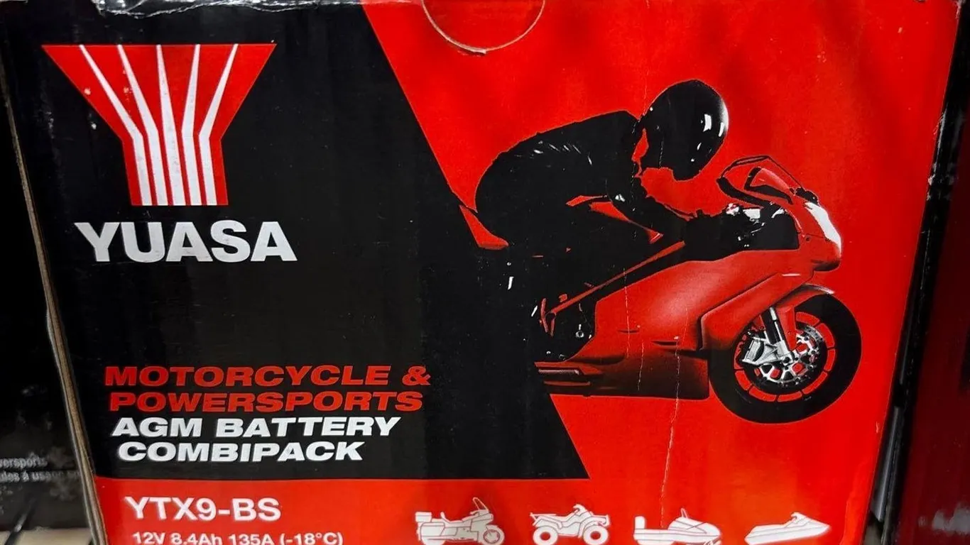 YUASA POWER-SPORTS BATTERY YTX9-BS