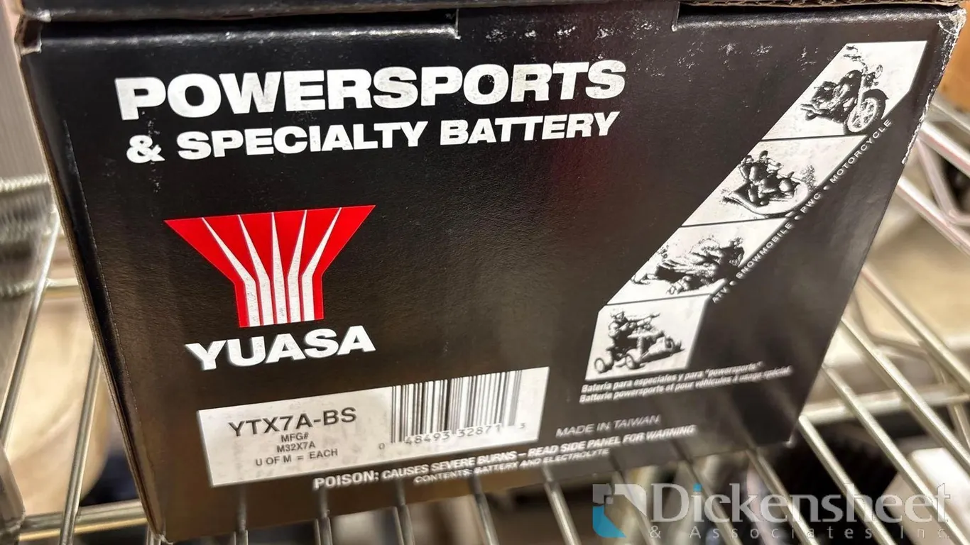 YUASA POWER-SPORTS BATTERY YTX7A-BS