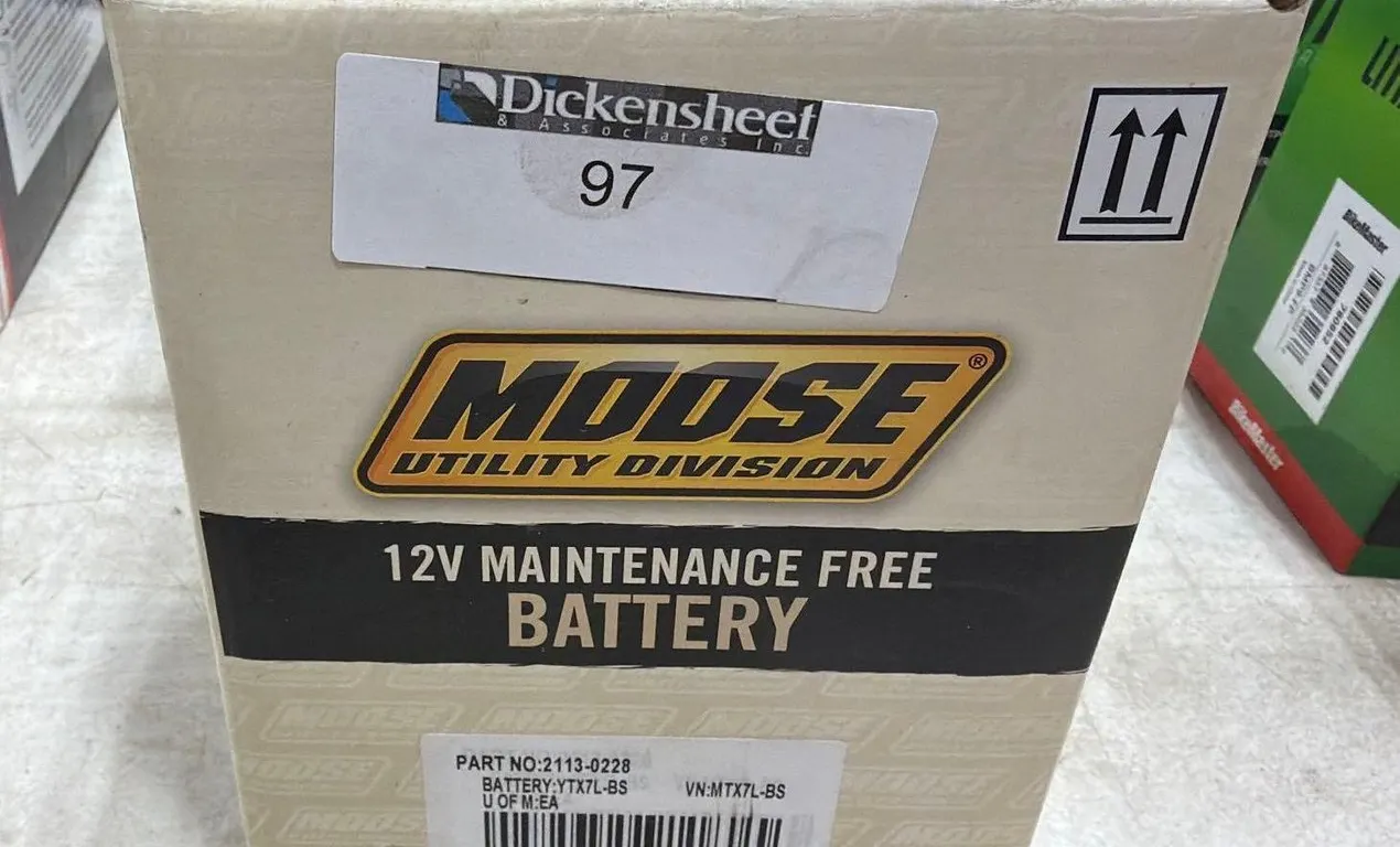MOOSE YTX7L-BS BATTERY