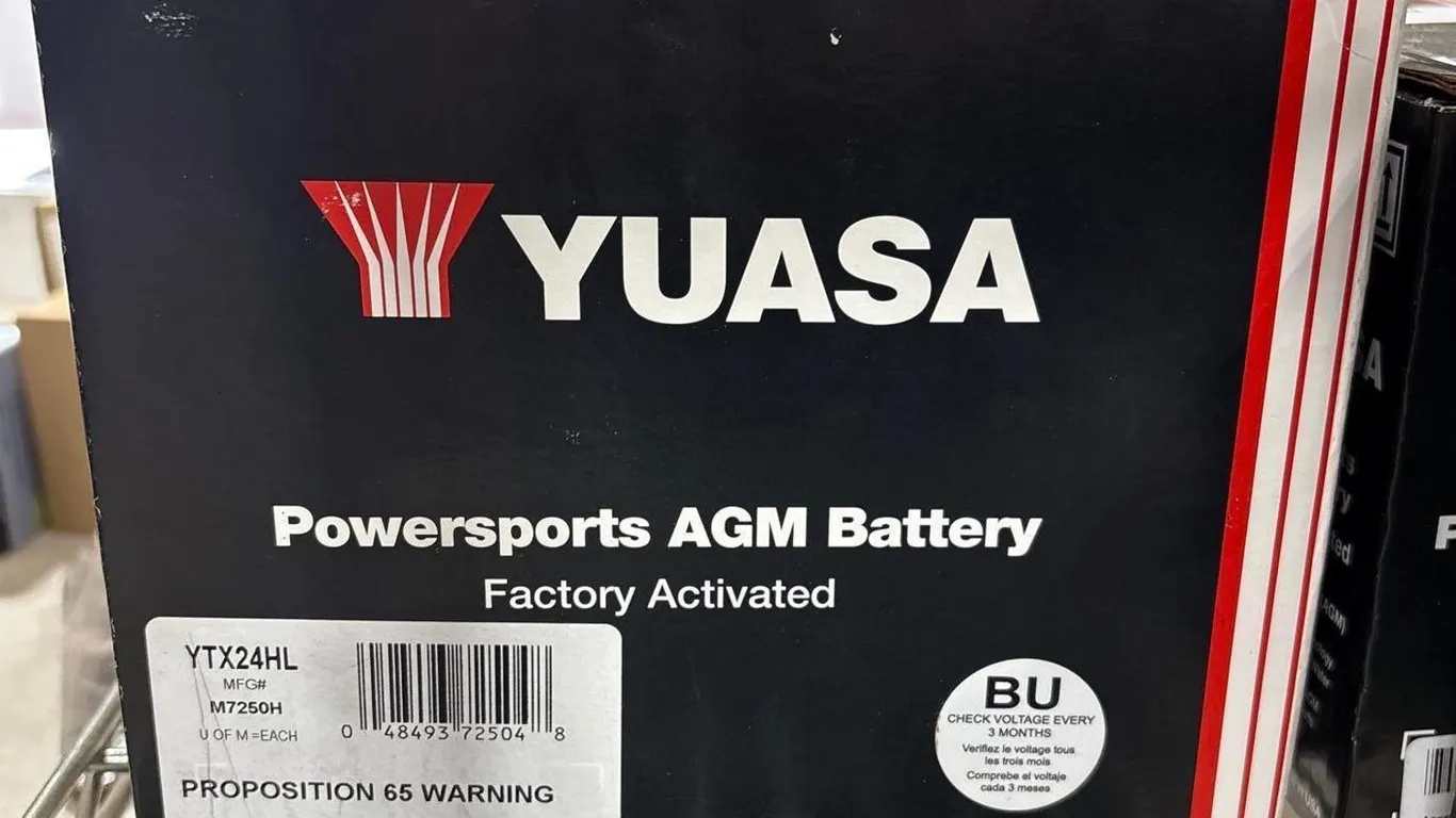YUASA POWER-SPORTS BATTERY YTX24L