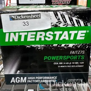INTERSTATE BATTERY FAITZ7 S