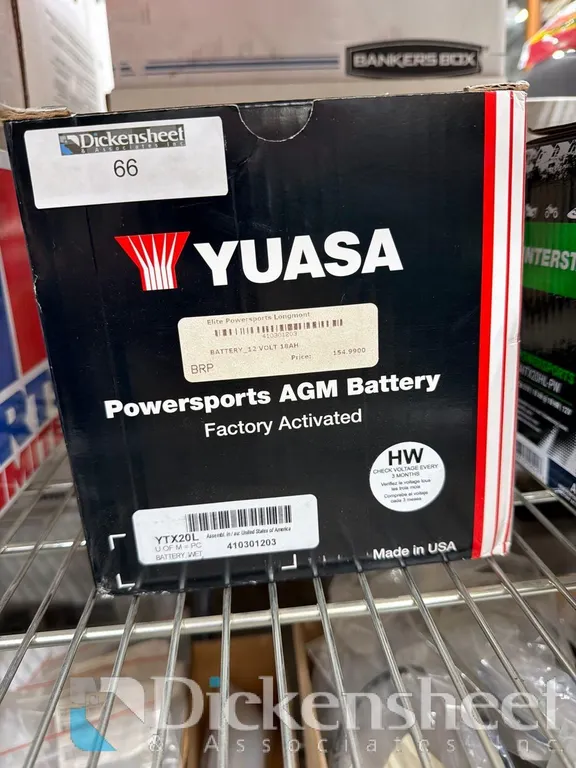 YUASA POWER SPORT BATTERY YTX20L